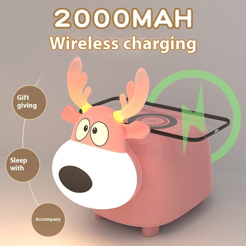 Wireless Fast Charging Bluetooth Speaker Ambience Light - Divine Matsya