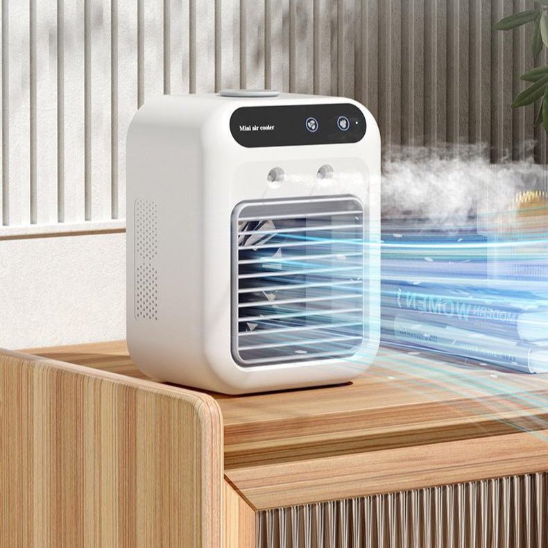 BreezeBox Mini Air Cooler & humidifier - 3 - in - 1 Portable cooling Fan - Divine Matsya