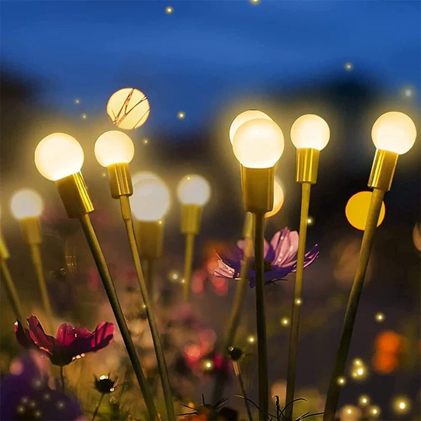 Simulation Firefly Solar Light Outdoor Garden Decoration Lawn Landscape Lamp Xmas Decor Solar LED Lights Outdoor Garden Lights - Divine Matsya