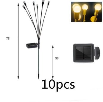 Simulation Firefly Solar Light Outdoor Garden Decoration Lawn Landscape Lamp Xmas Decor Solar LED Lights Outdoor Garden Lights - Divine Matsya